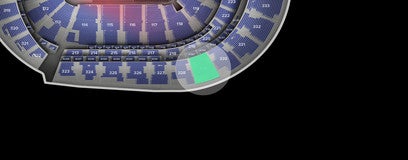 Seat view from Upper