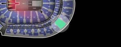 Seat view from Upper