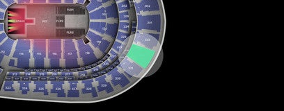 Seat view from Upper