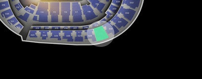 Seat view from Upper