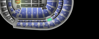 Seat view from Middle