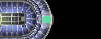 Seat view from Upper