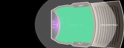 Seat view from Orchestra
