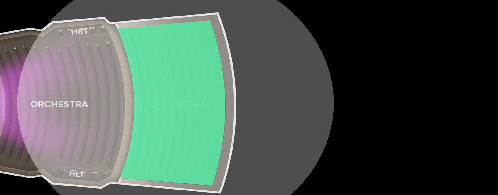 Seat view from Orchestra