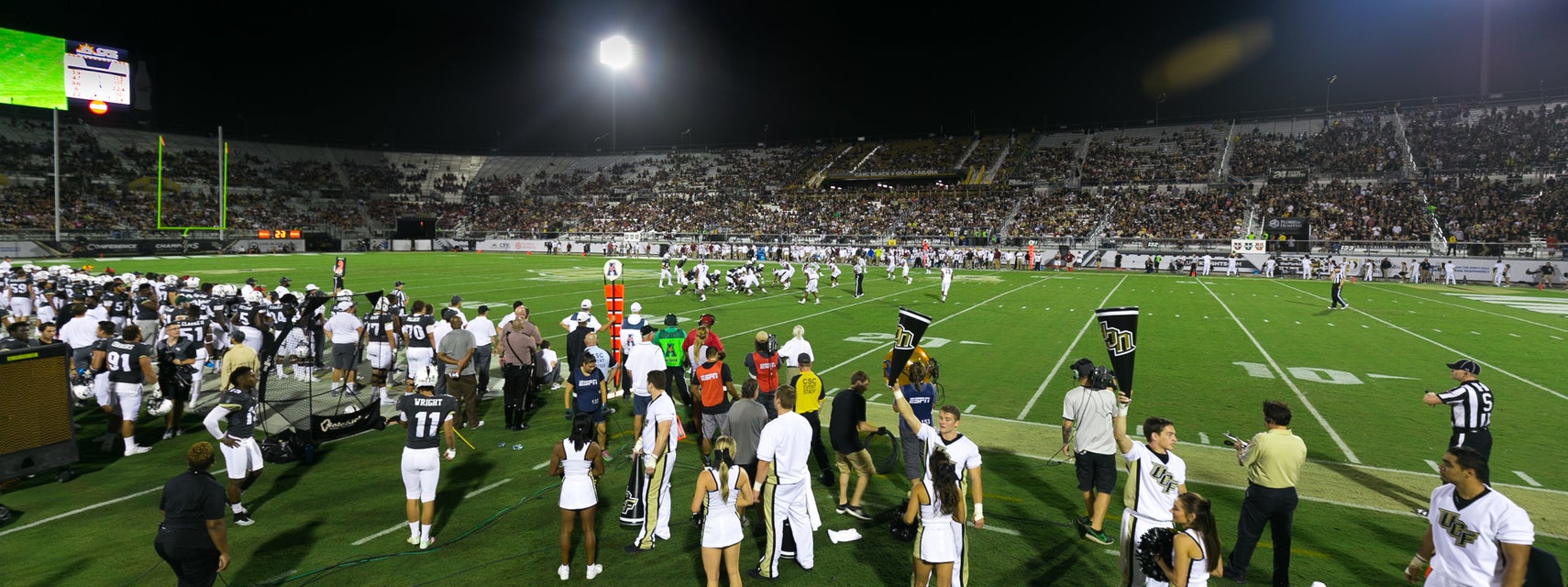 Seat view from Lower Sideline