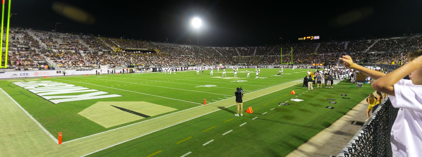 Seat view from Lower Sideline