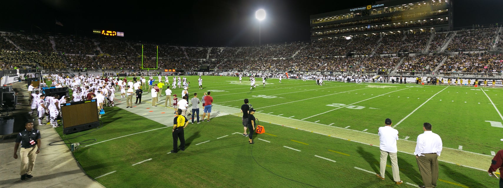 Seat view from Lower Sideline