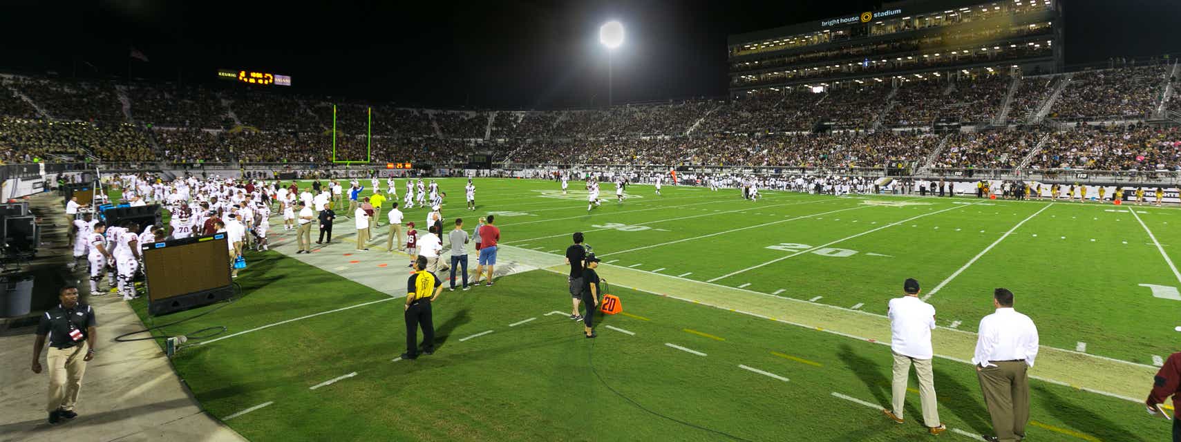 Seat view from Lower Sideline