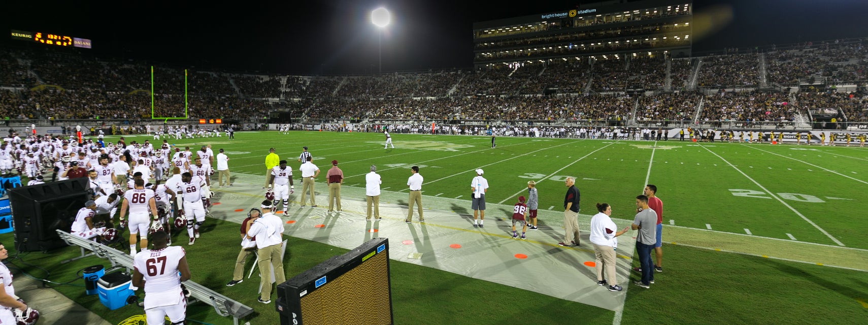Seat view from Lower Sideline