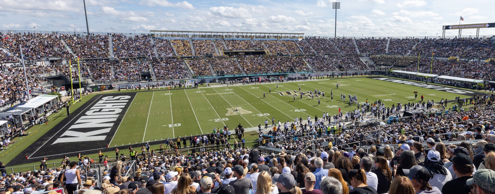 Seat view from Upper Sideline