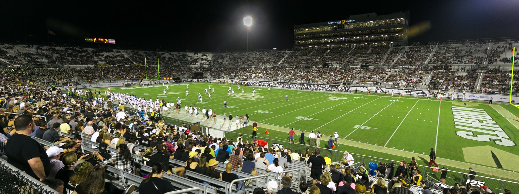 Seat view from Upper Sideline