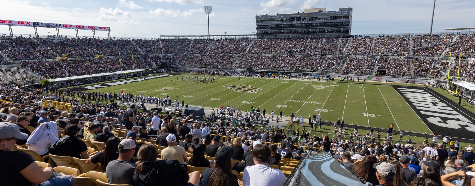 Seat view from Upper Sideline