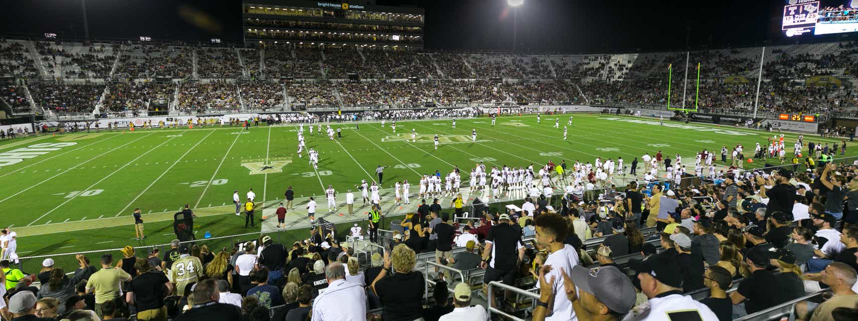 Seat view from Upper Sideline