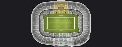 Seat view from Club