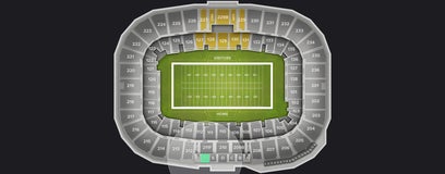 Seat view from Club