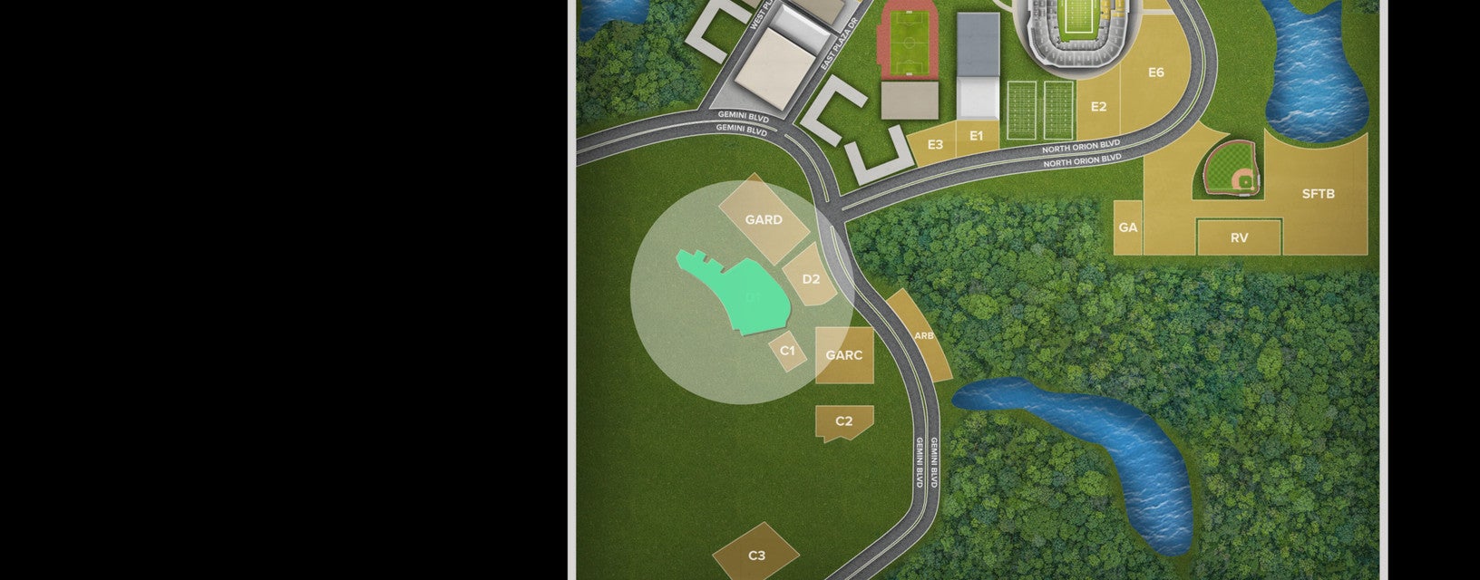 Seat view from Lot