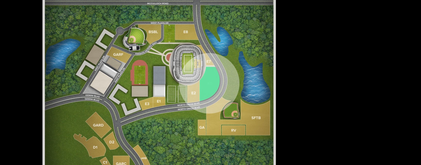 Seat view from Lot