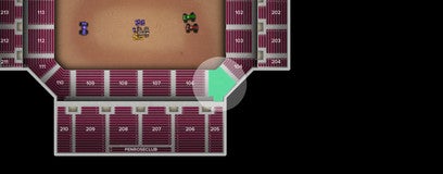 Seat view from Lower