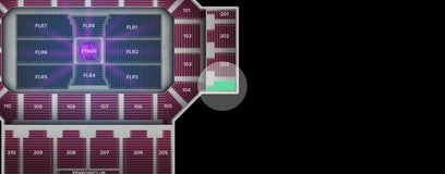 Seat view from Upper