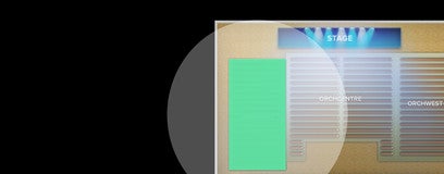 Seat view from Orchestra