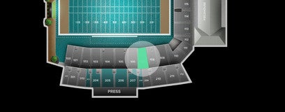 Seat view from Lower Sideline