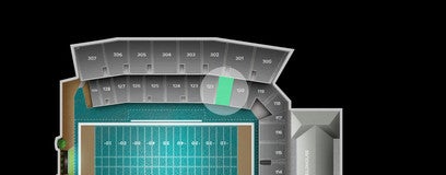 Seat view from Lower Sideline