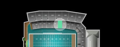 Seat view from Lower Sideline