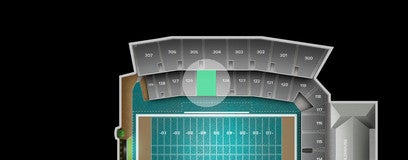 Seat view from Lower Sideline