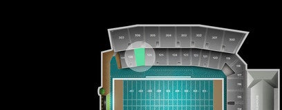 Seat view from Lower Sideline