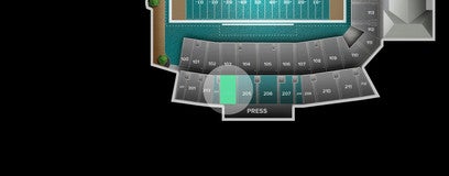 Seat view from Upper Sideline