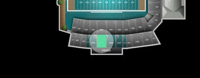 Seat view from Upper Sideline