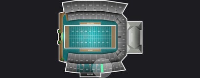 Seat view from Upper Sideline