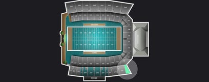 Seat view from Upper Sideline
