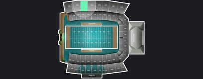 Seat view from Upper Sideline