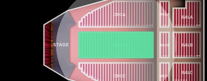 Seat view from Orchestra