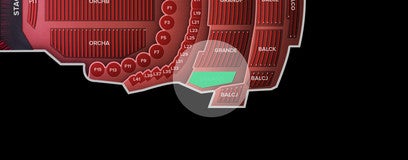 Seat view from Grand Tier