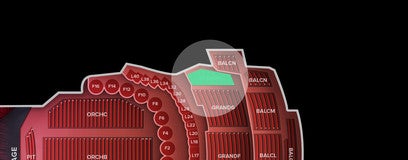 Seat view from Grand Tier