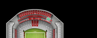 Seat view from Champion Club