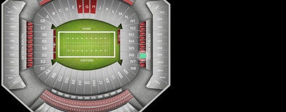 Seat view from North Zone