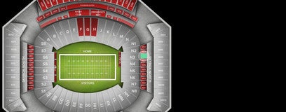 Seat view from North Zone