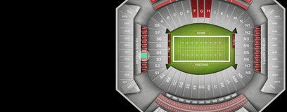 Seat view from South Zone