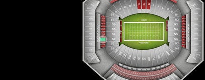 Seat view from South Zone