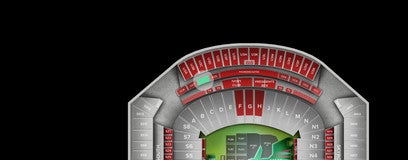 Seat view from Suites