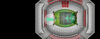 Seat view from Lower South