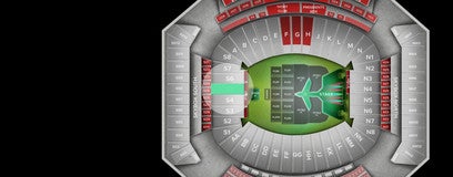 Seat view from Lower South