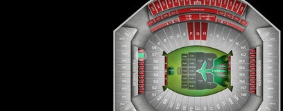 Seat view from South Zone