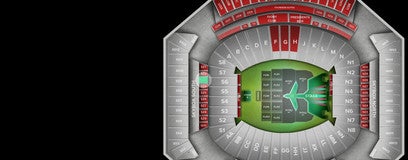 Seat view from South Zone