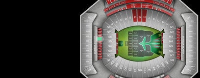 Seat view from South Zone