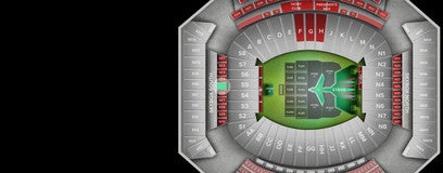 Seat view from South Zone