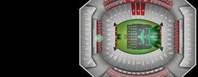 Seat view from South Zone